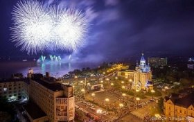 Высотные фейерверки